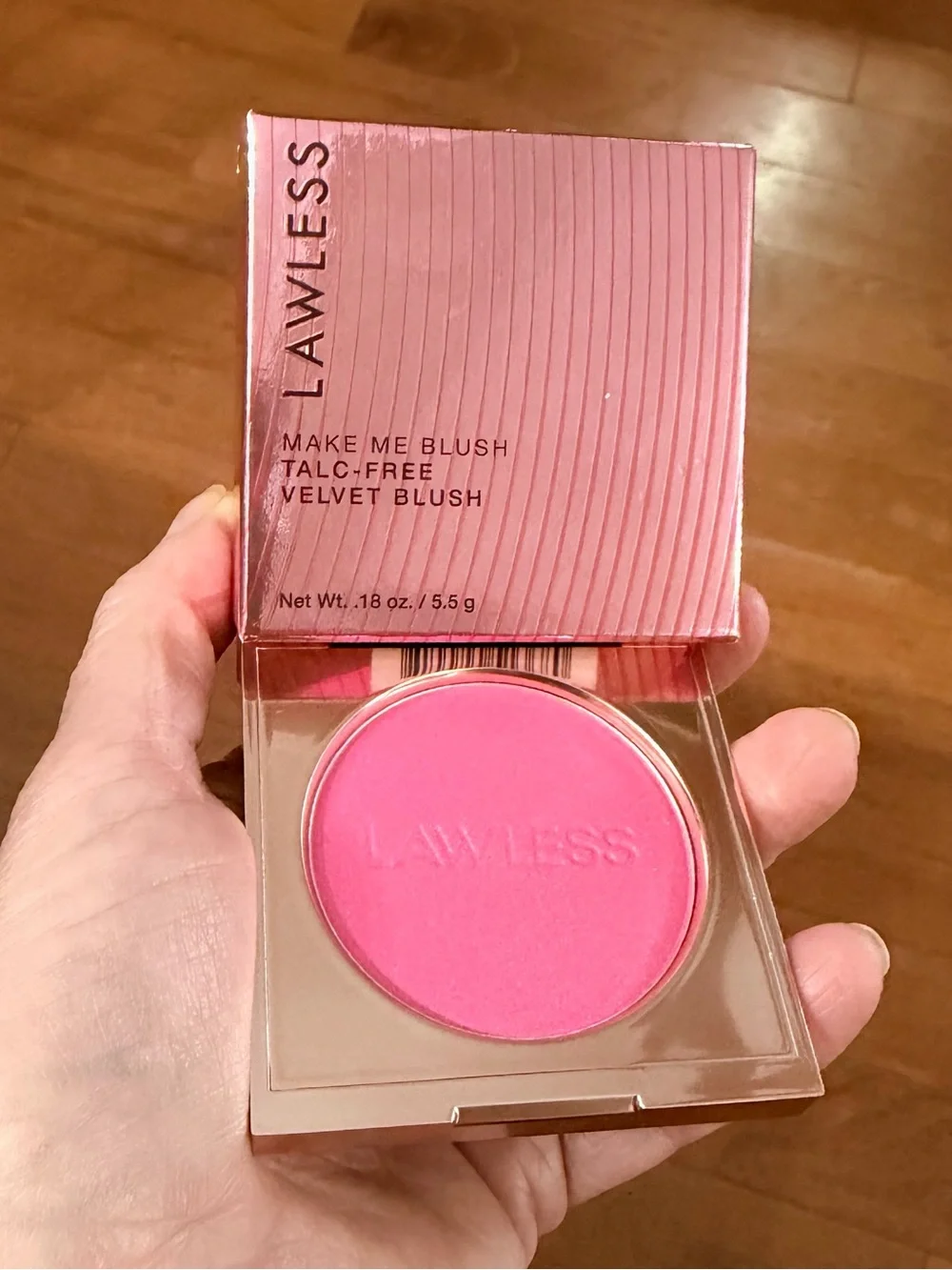 Lawless Make Me Blush Velvet Blush — watermelon
